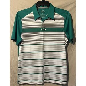 Oakley Hydroix Men's Golf Polo‎ Size Sm Great Colors